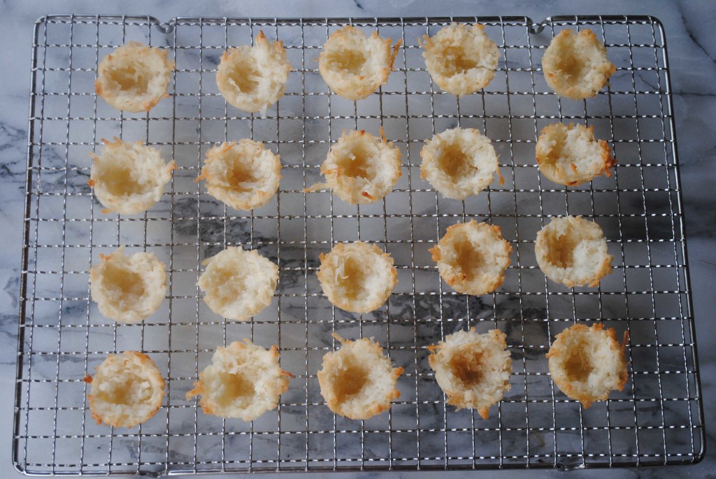 coconut macaroon nests step 3