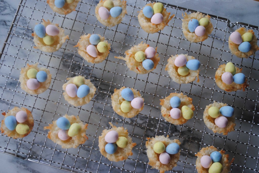 coconut macaroon nests step 5