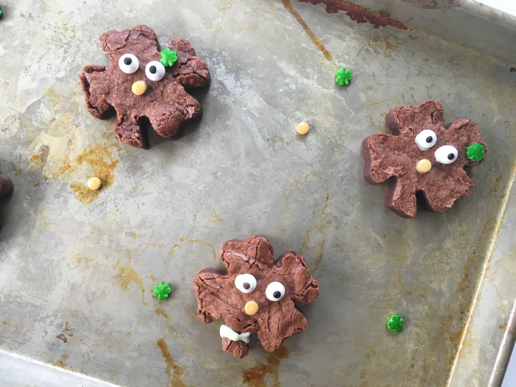 shamrock brownies group shot