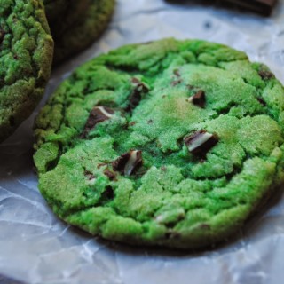 Salted Mint Chocolate Cookies!!