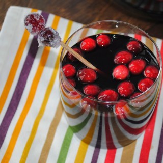 Cranberry Sangria Spritzer