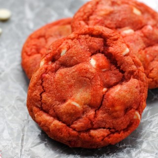 White Chocolate Peppermint Cookies