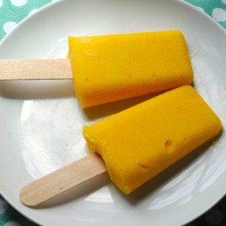 Mango Sorbet Pops