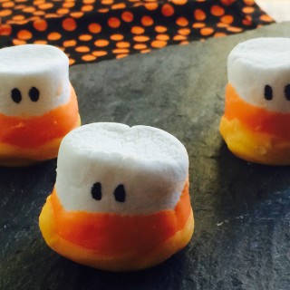 Marshmallow Candy Corn People