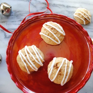 Vanilla Eggnog Cookies