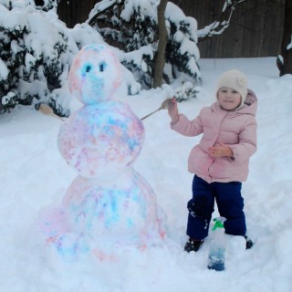 Snow Painting