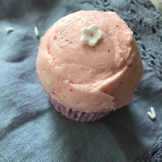 Strawberry Cupcakes with Strawberry Buttercream